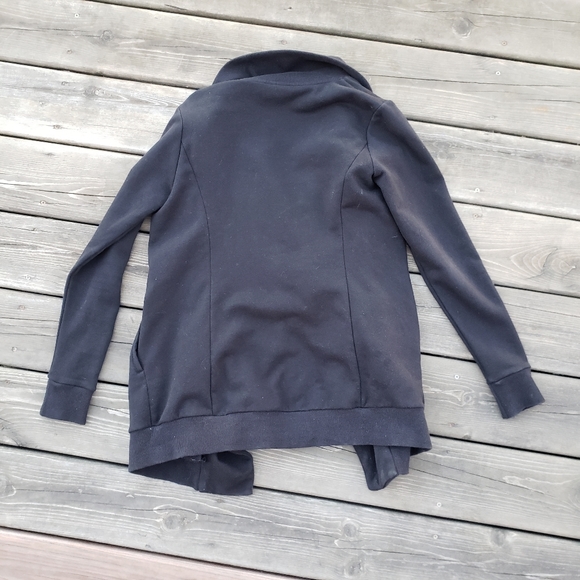 BOBI Cozy French Terry Long Sleeve Cardigan - Picture 5 of 7